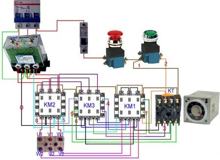 CJX2交流接觸器 打米機 啟動按鈕 關閉按鈕 11W電機 接線圖 - 已回答 - 搜搜問問